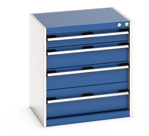 Bott Cubio 4 Drawer Cabinet 650W x 525D x 700mmH 40011062.**